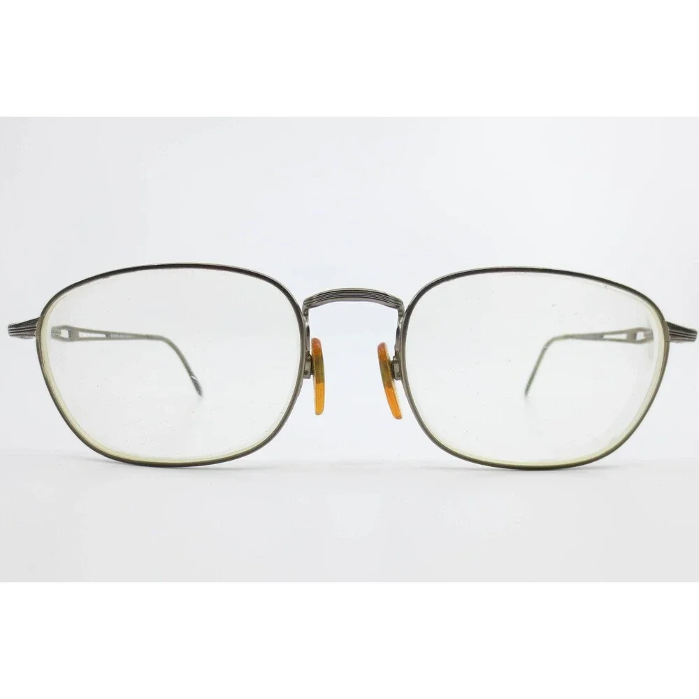 Brooks Brothers BB 170 1112 Gunmetal Gray Oval Eyeglass Frames 54-20-135 Italy
